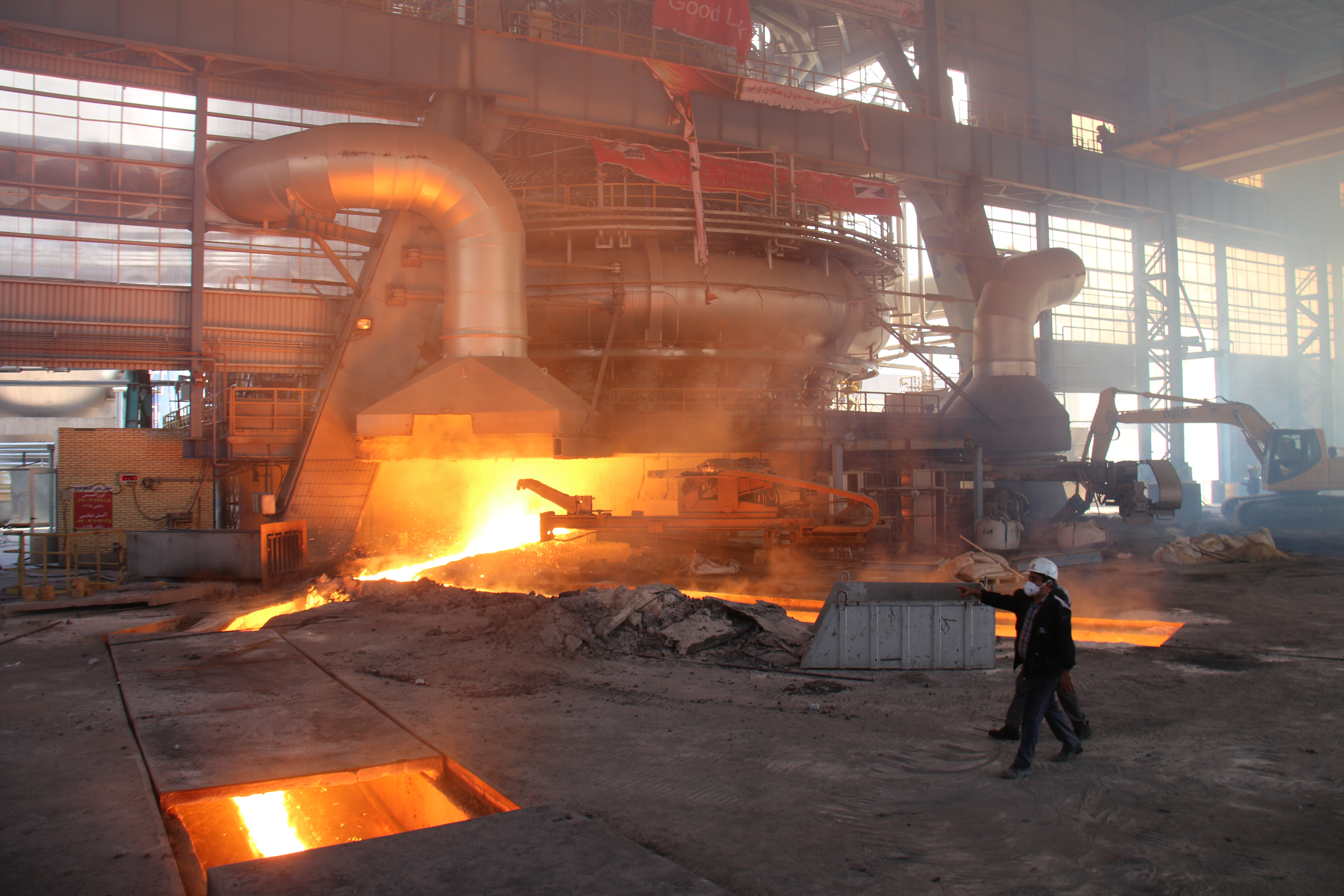 شمارش معکوس برای تولید شمش فولاد آغاز شده است